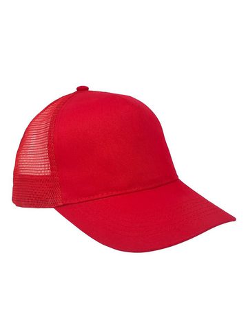 Mesh Cotton Cap - CR - CLASSIC RED