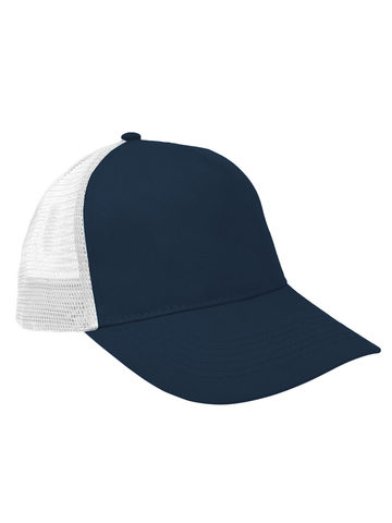 Mesh Cotton Cap - NYWH - NAVY-WHITE