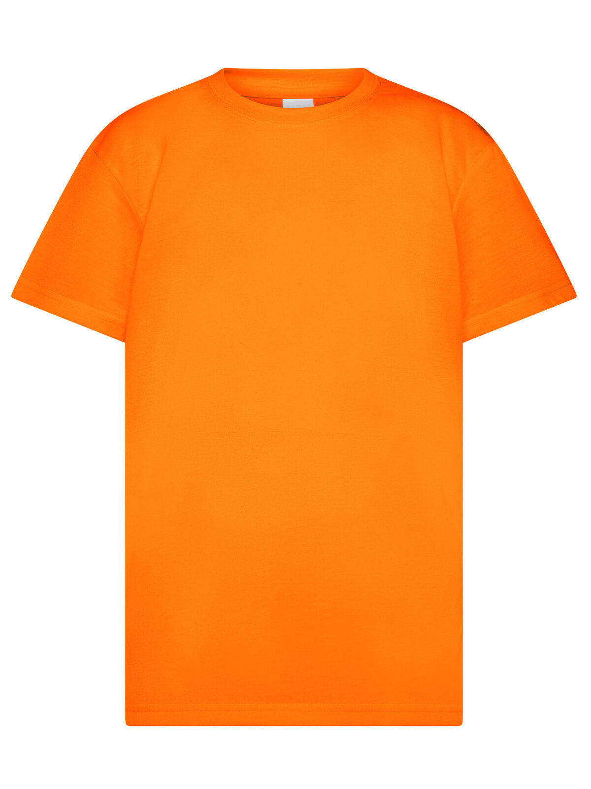 T-shirt Cotton Touch Bambino - ORFL - ORANGE FLUO