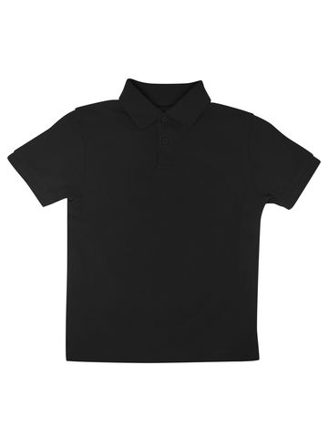 Evolution Polo Kids S/S - BK - Black