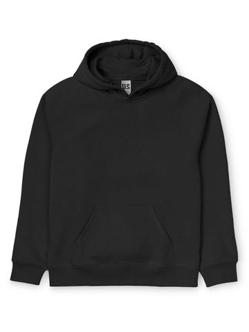 Kids Hooded - BK - Black