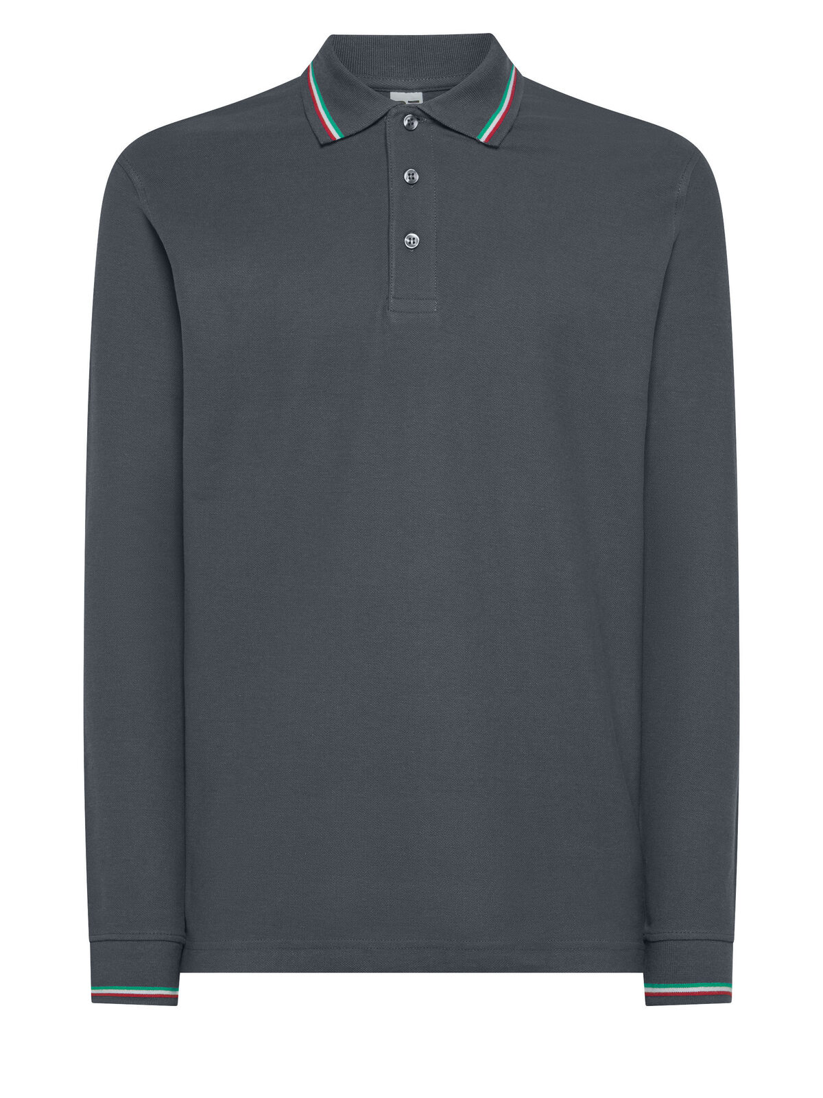 Polo Italy Manica lunga - DG - Dark grey