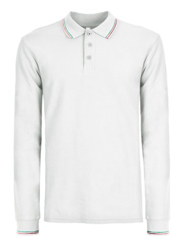 Polo Italy L/S - WH - White