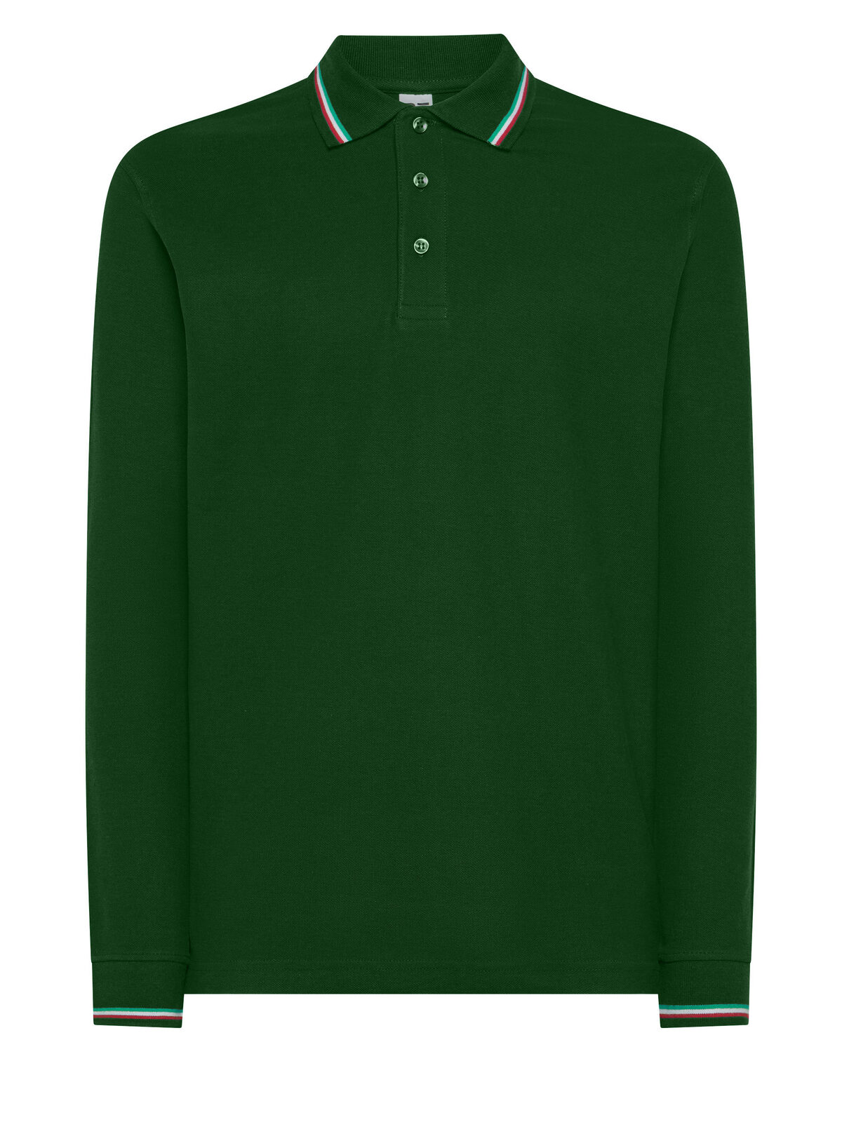 Polo Italy Manica lunga - FG - Forest Green