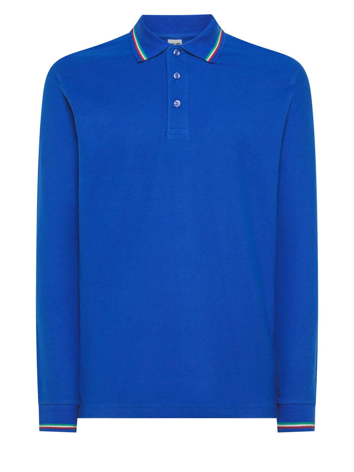 Polo Italy Manica lunga - RB - Royal blue