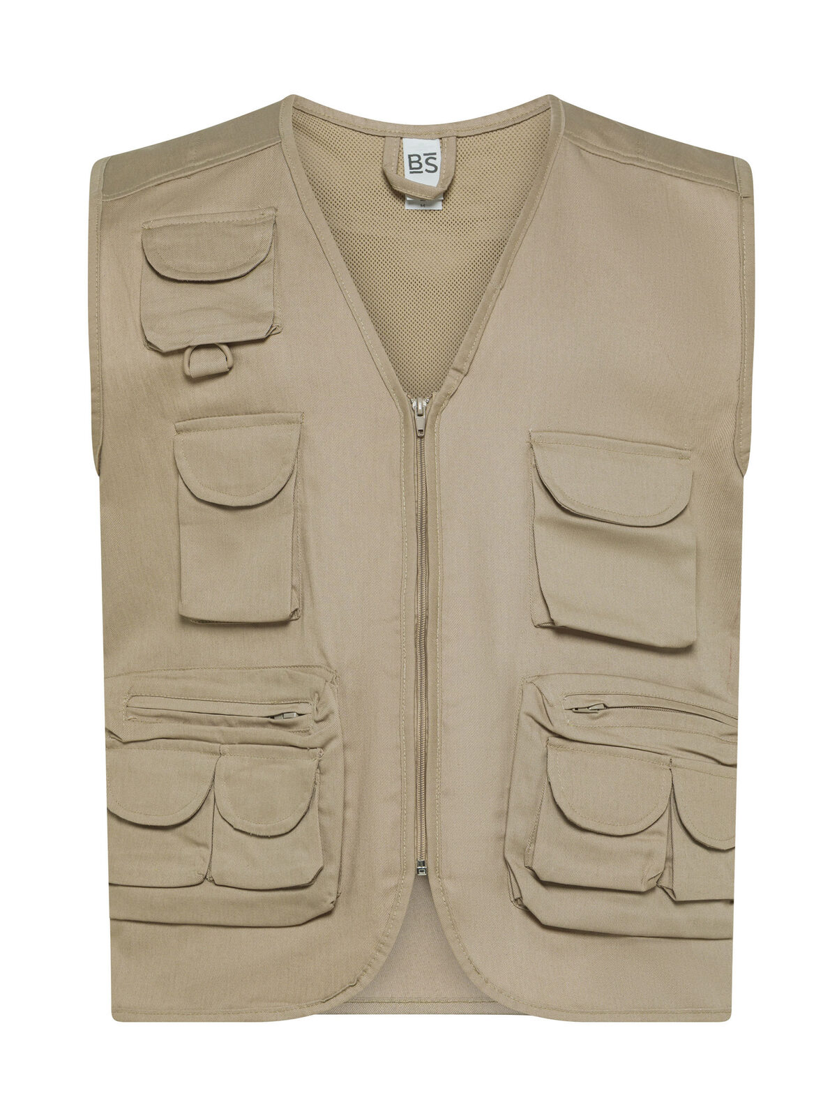 Gilet Reporter - BE - BEIGE