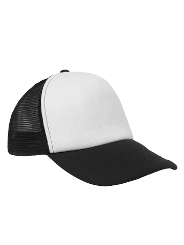 Mesh Cap - BKWH - BLACK-WHITE