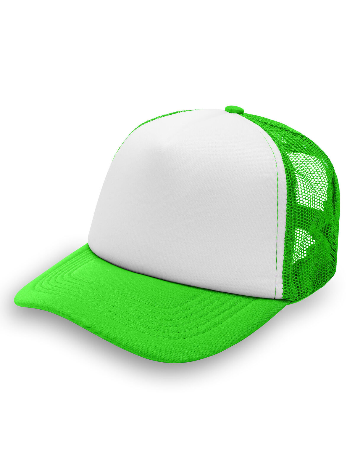 Glam - GFWH - Green Fluo/White