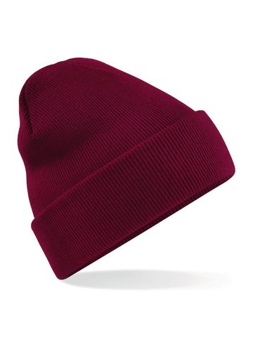 Promo Knitted Beanie - BU - BURGUNDY