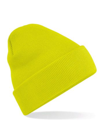 Promo Knitted Beanie - YEFL - YELLOW FLUO