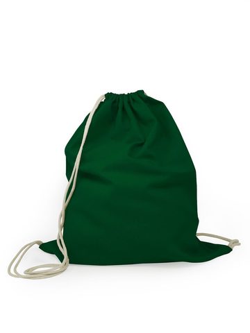 Cotton Gymsac - BG - BOTTLE GREEN