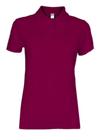 Evolution Polo Woman S/S - BU - BURGUNDY