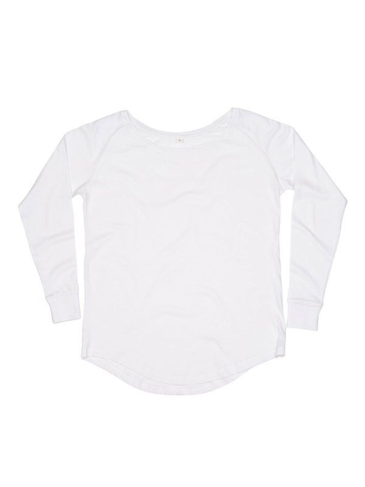 Women´s Loose Fit Long Sleeve T - WH - White