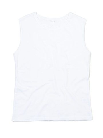 Women's Organic Raw Tank T - WH - White