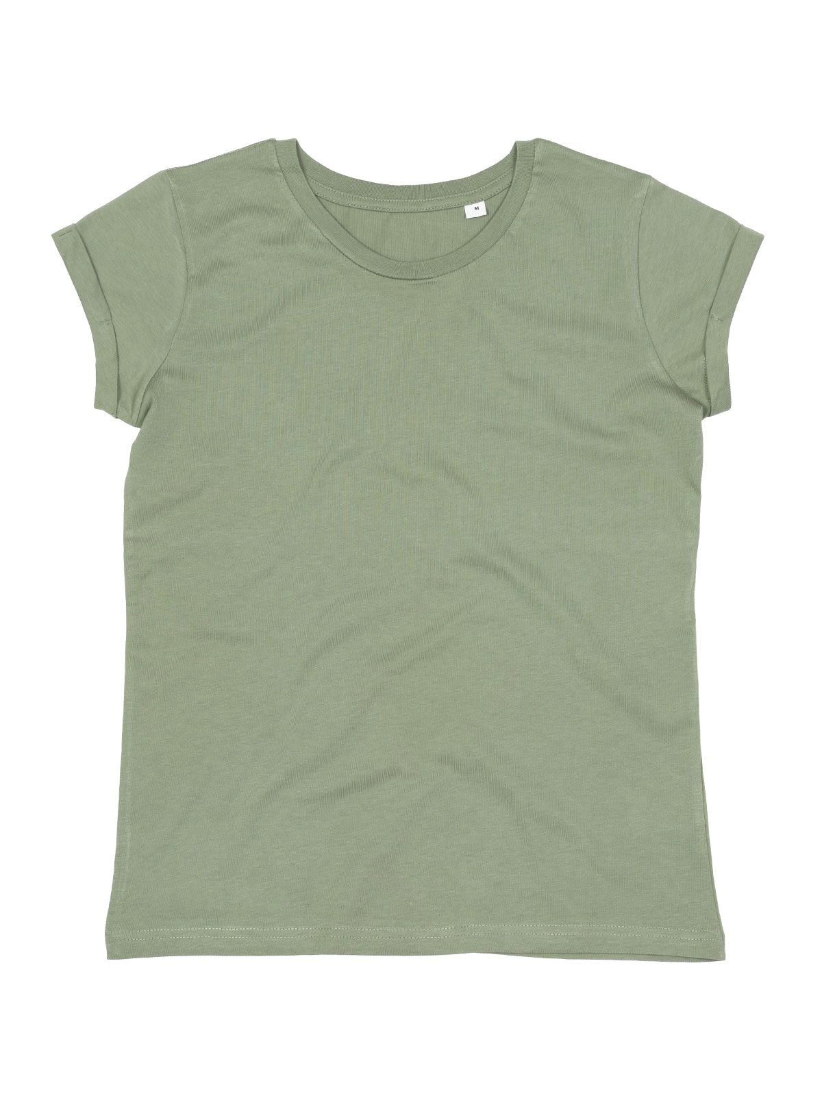 Women´s Roll Sleeve T - SOL - Soft Olive