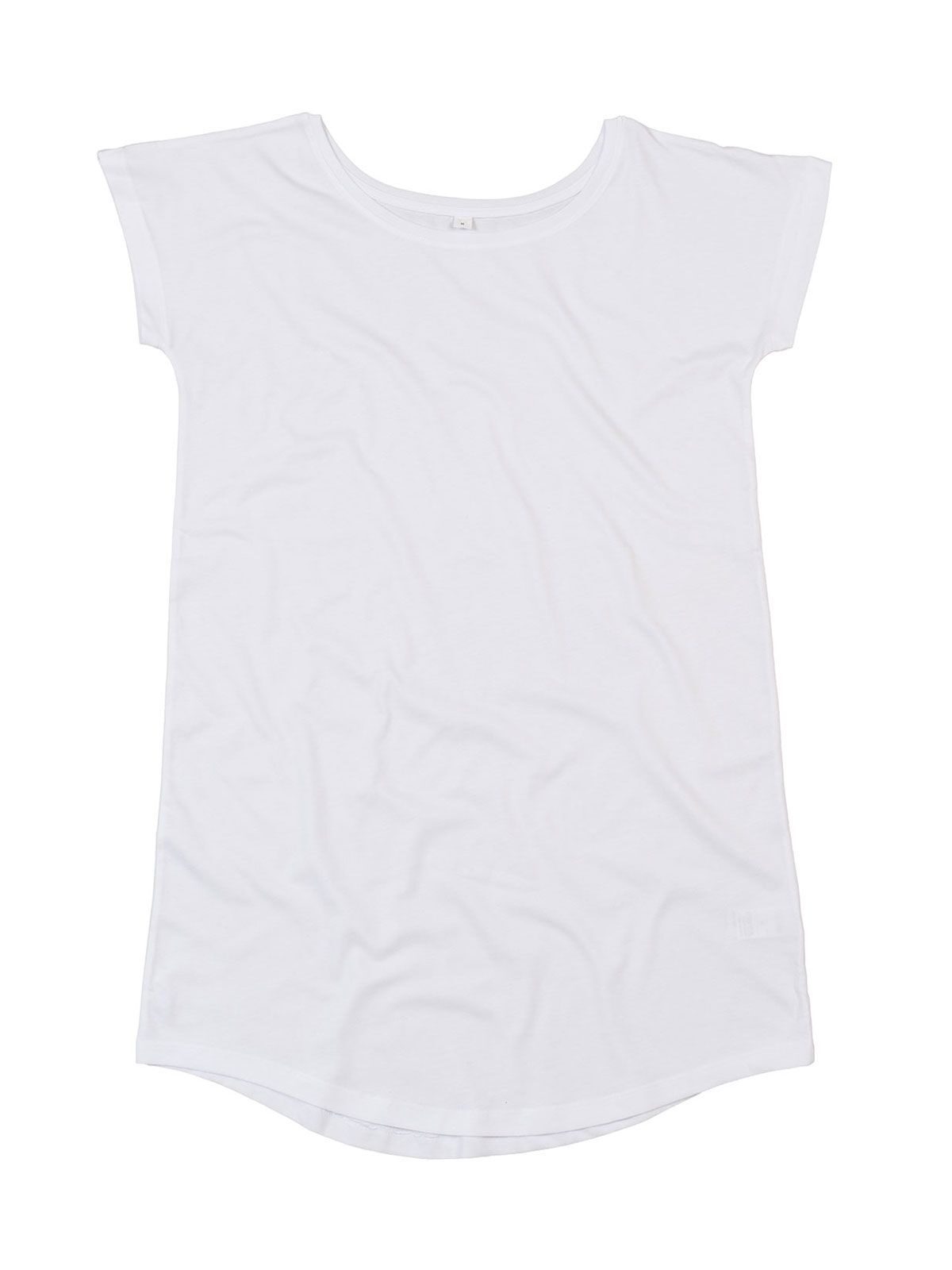 Women´s Loose Fit T Dress - WH - White