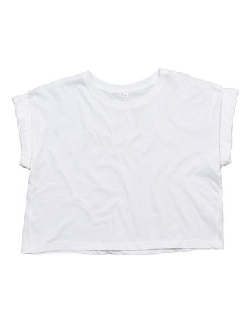 Women's T Crop Top - WH - White