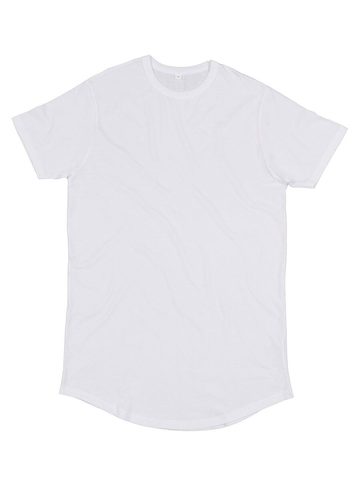 Men's Long Length T - WH - White