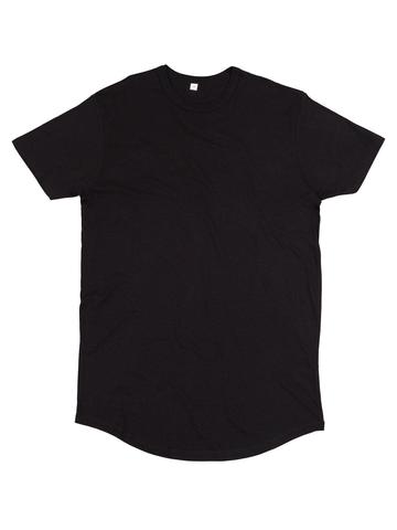 Men's Long Length T - BK - black 
