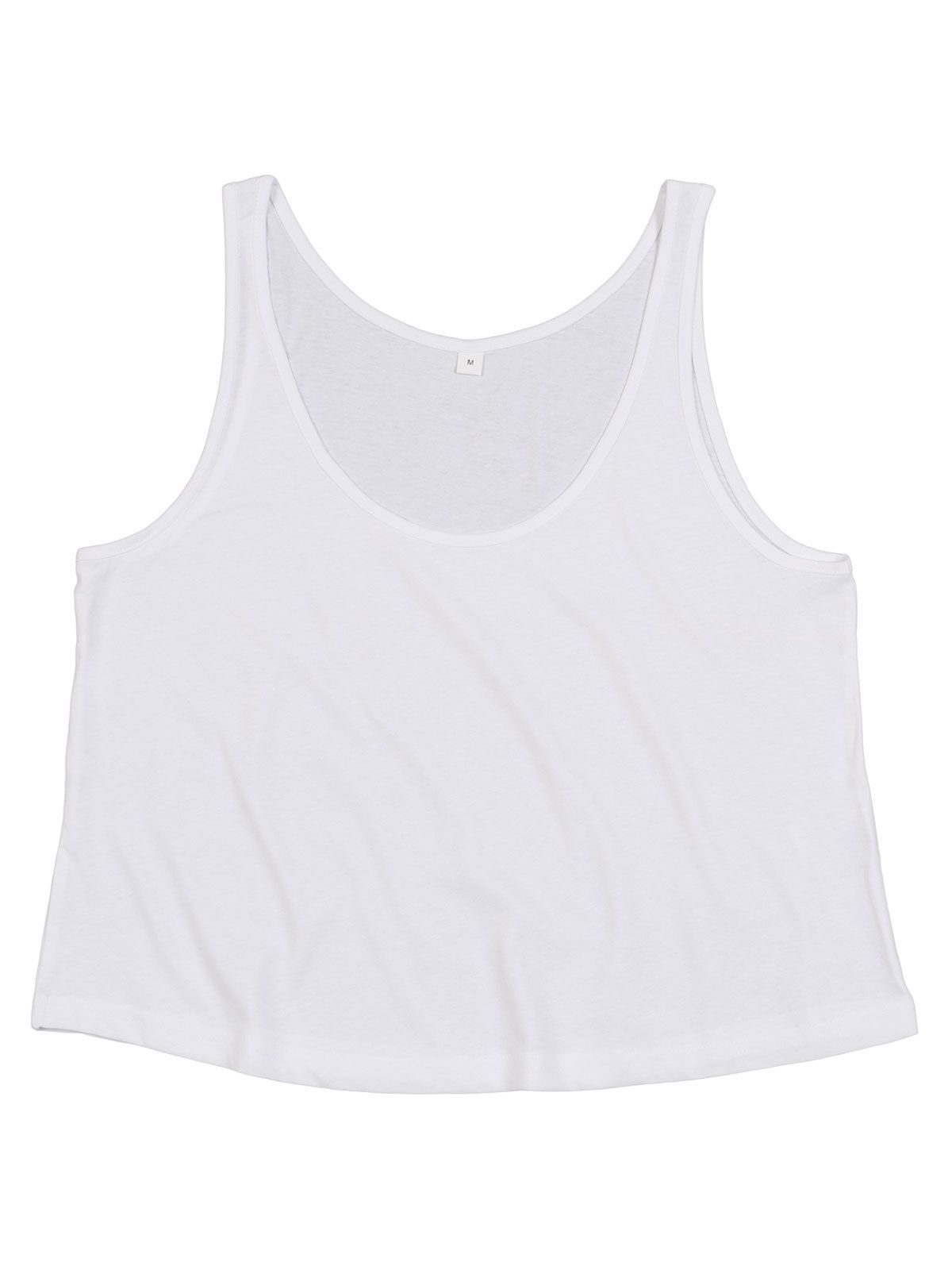 Women´s Organic Crop Vest - WH - White