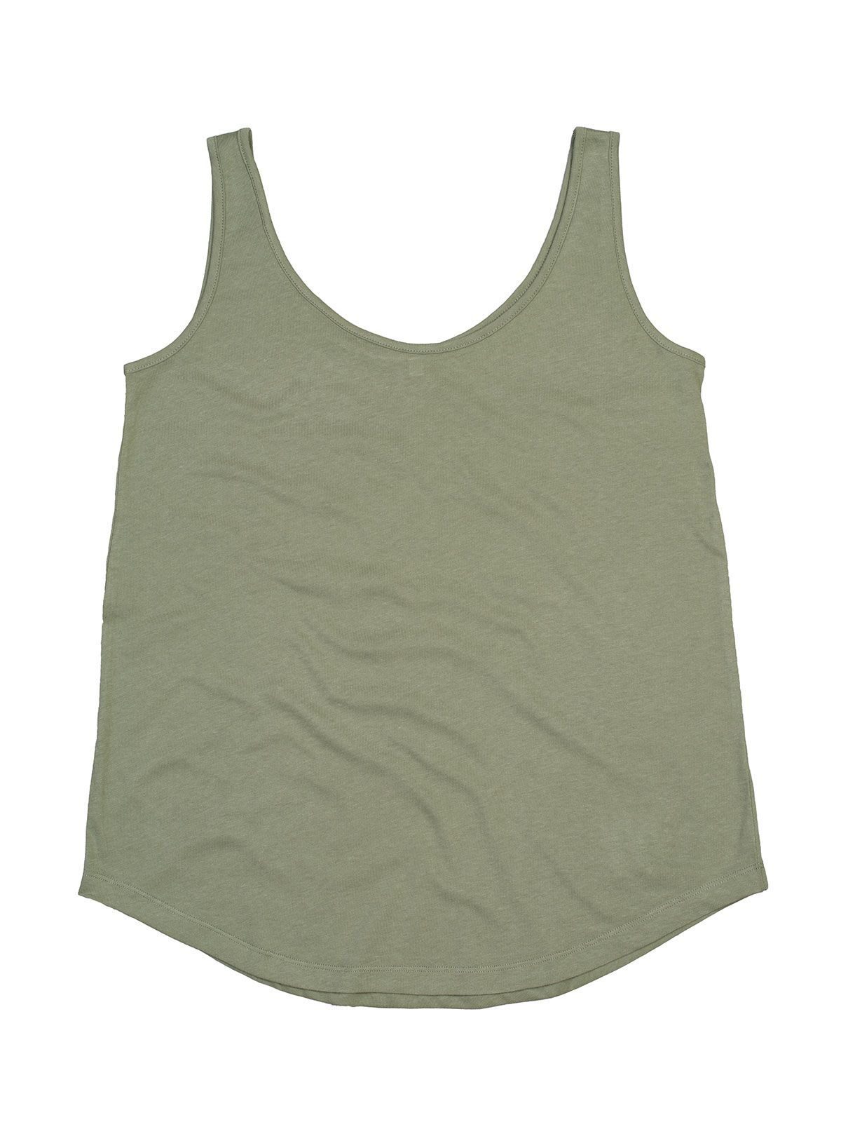 Women´s Loose Fit Vest - SOL - Soft Olive