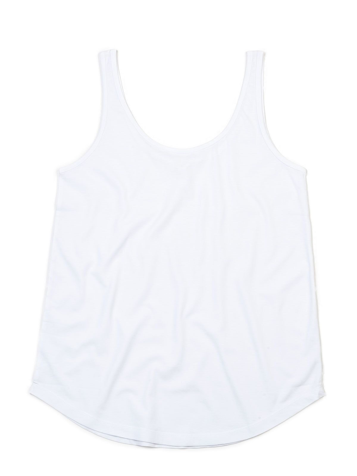 Women´s Loose Fit Vest - WH - White