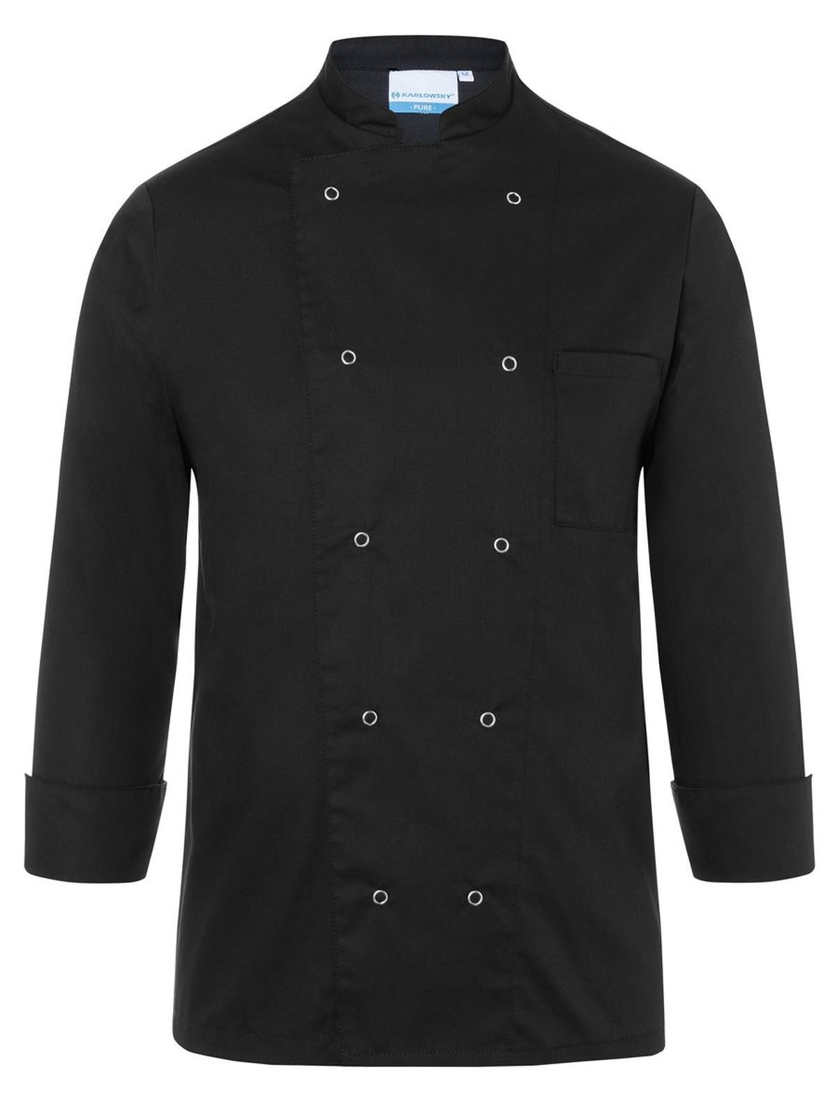 Basic Chef Jacket - 1 - BLACK