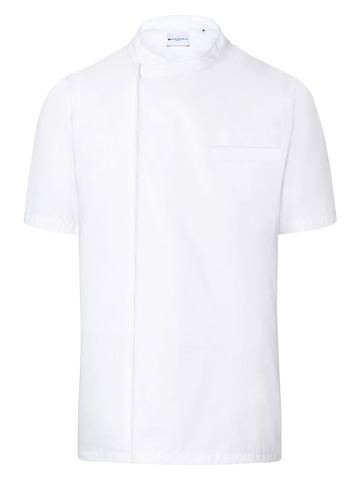 Pull-over Chef's Shirt Basic - 3 - WHITE