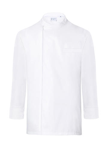 Pull-over Chef's Shirt Long-Sleeve Basic - 000 - WHITE