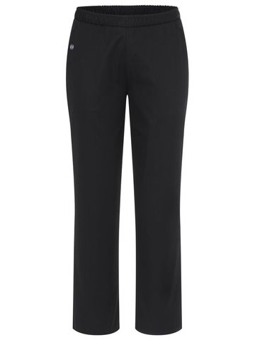 Pull-On Trousers - 1 - BLACK