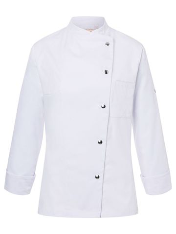 Ladies' Chef Jacket Larissa - 3 - WHITE