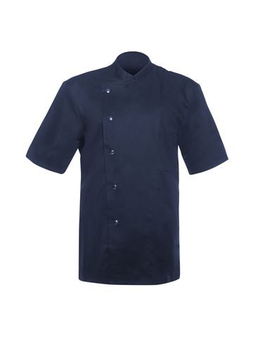 Chef Jacket Gustav Short Sleeve - 10 - Navy