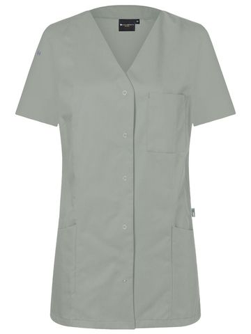 Ladies Work Smock With Press Studs - 68 - PLATINUM GREY