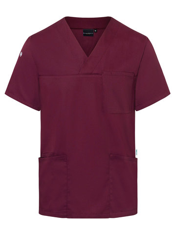 Mens Slip-on Tunic - 39 - AUBERGINE