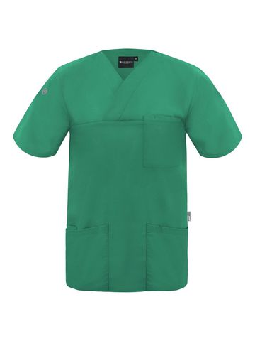 Mens Slip-on Tunic - 72 - EMERALD GREEN