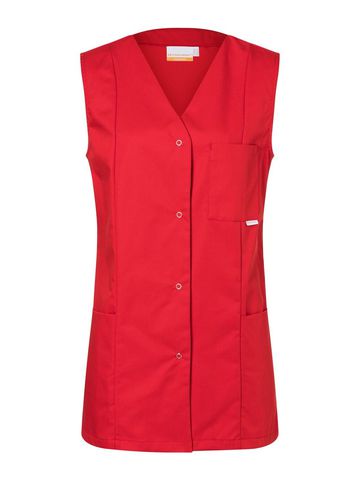Camice smanicato donna Sara - 8 - Red