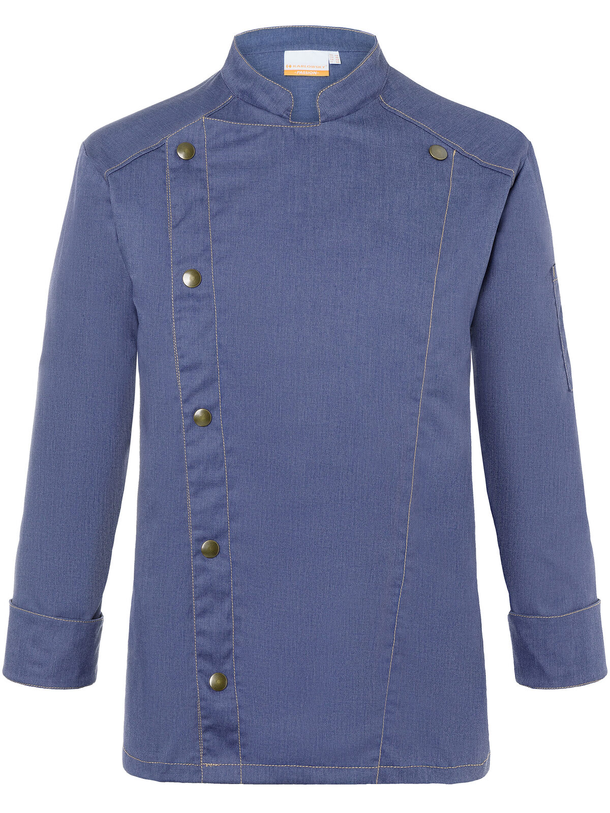 Chef Jacket Jeans-Style - 15 - VINTAGE BLUE