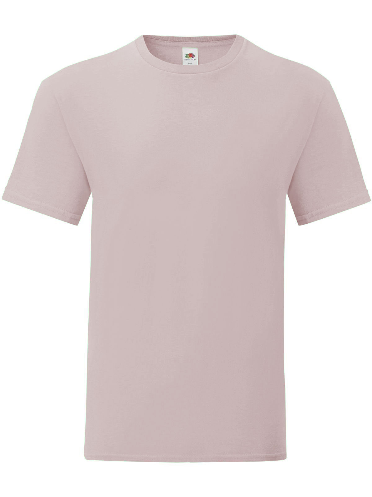 Iconic 195 Ringspun T - PR - Powder Rose