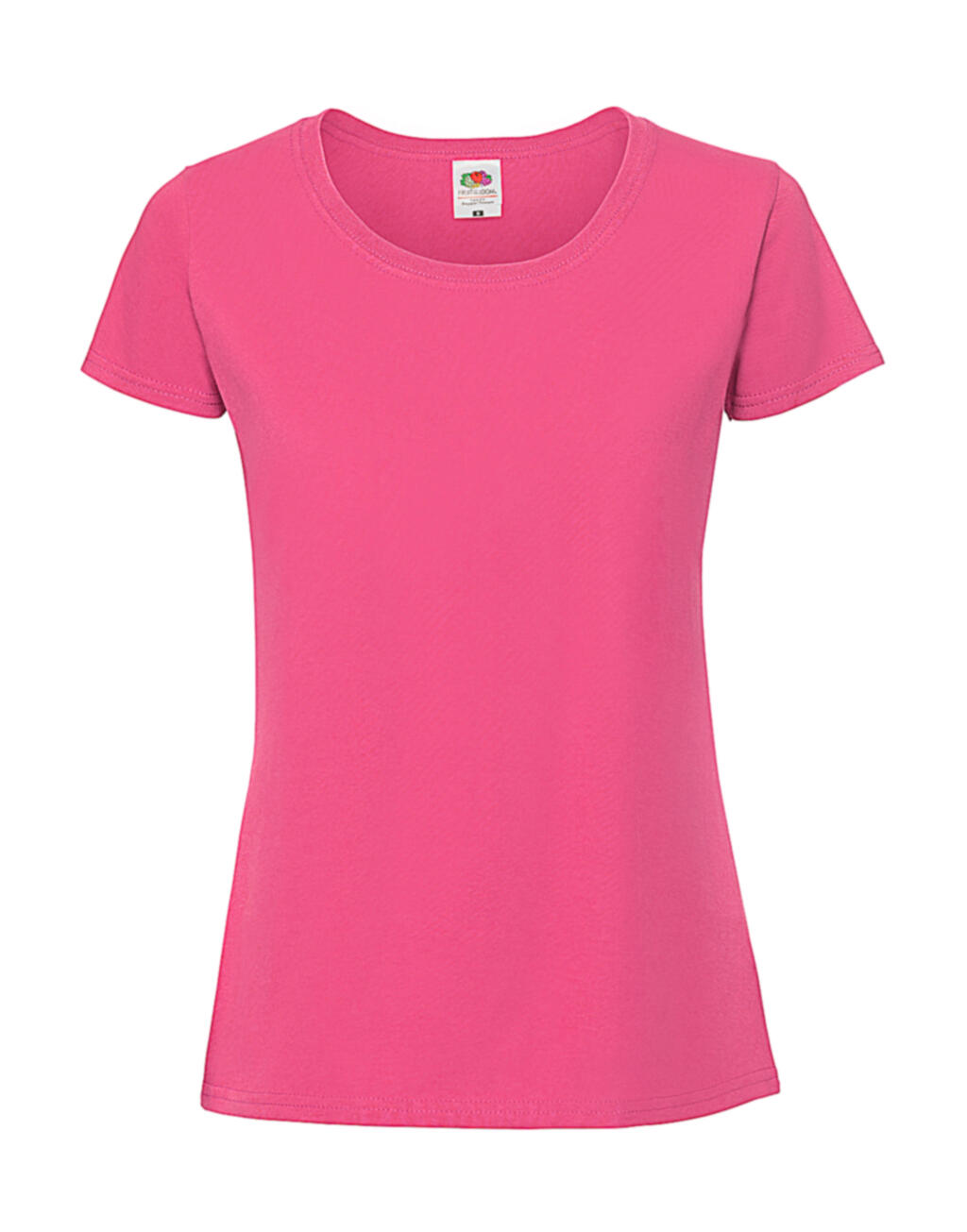 Ladies Iconic 195 Ringspun T - 57 - Fuchsia