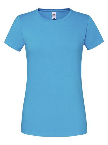 Ringspun premium T - ZU - AZURE BLUE
