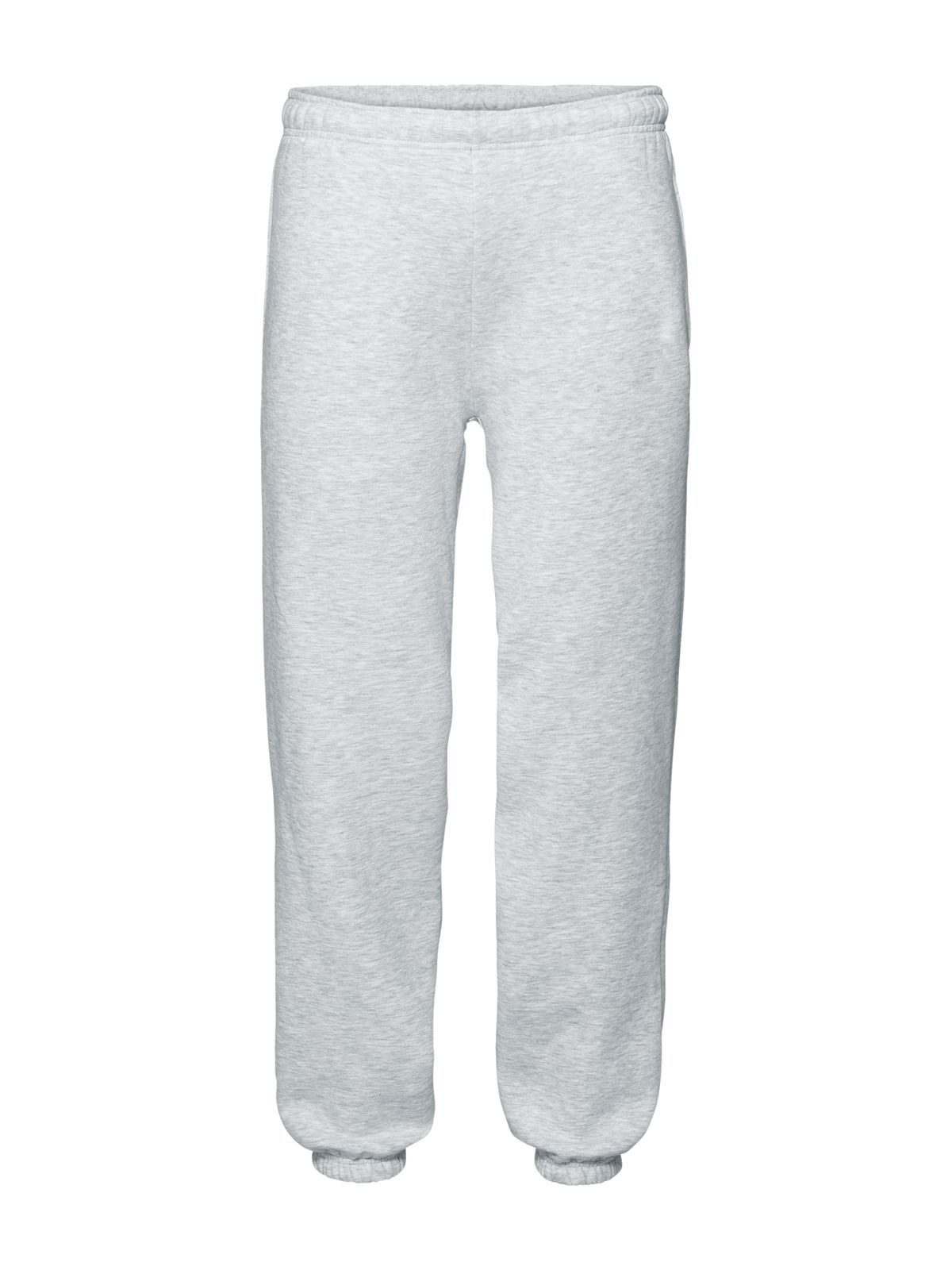 Premium Elasticated Cuff Jog Pants - 94 - Grigio Melange