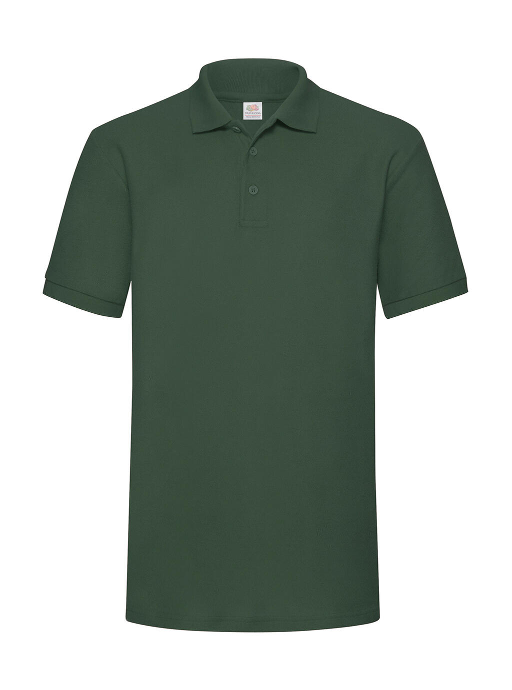 65/35 Heavy Piqué Polo - 38 - Verde Bottiglia
