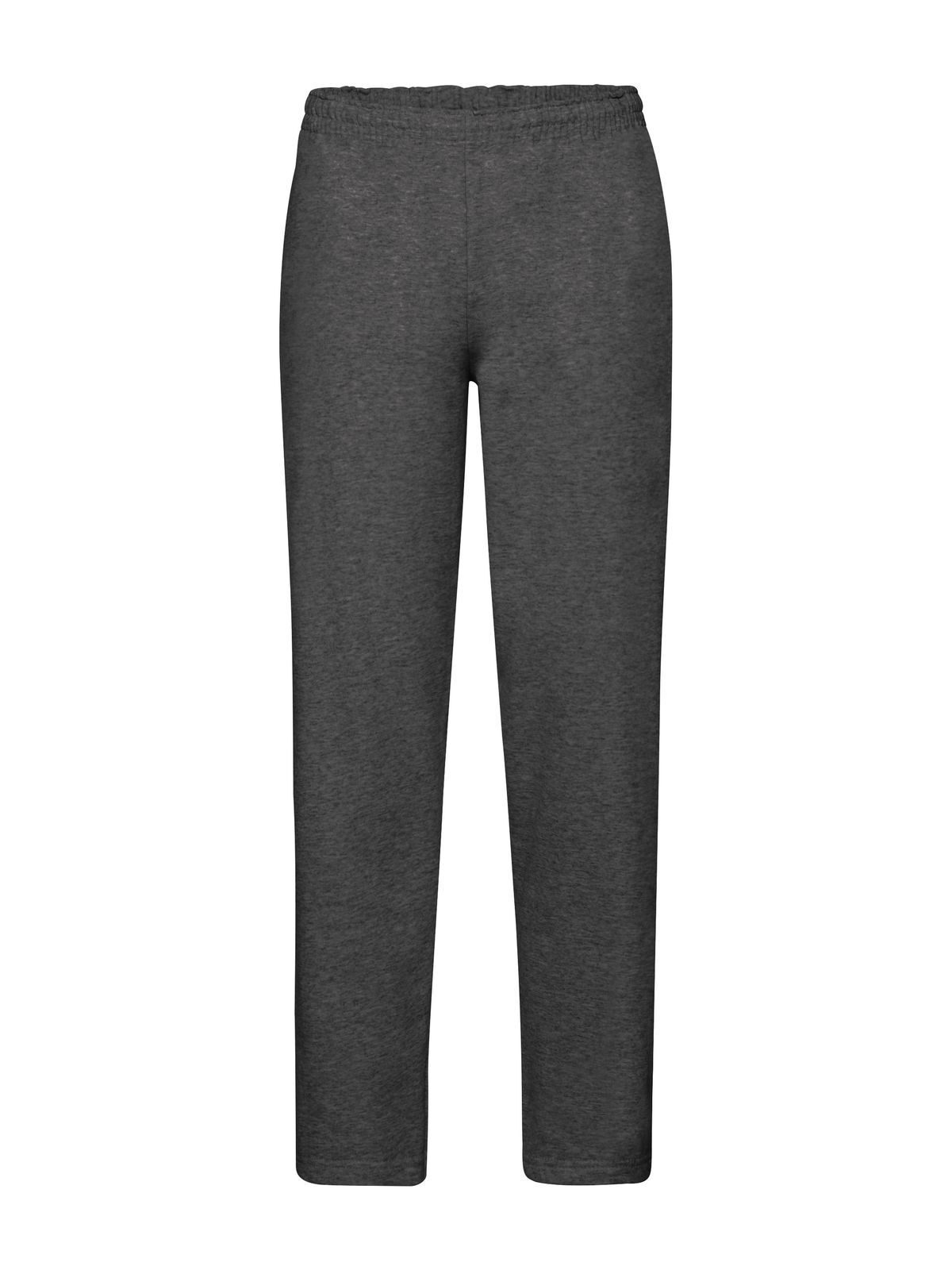 Classic Open Hem Jog Pants - HD - Grigio Melange Scuro