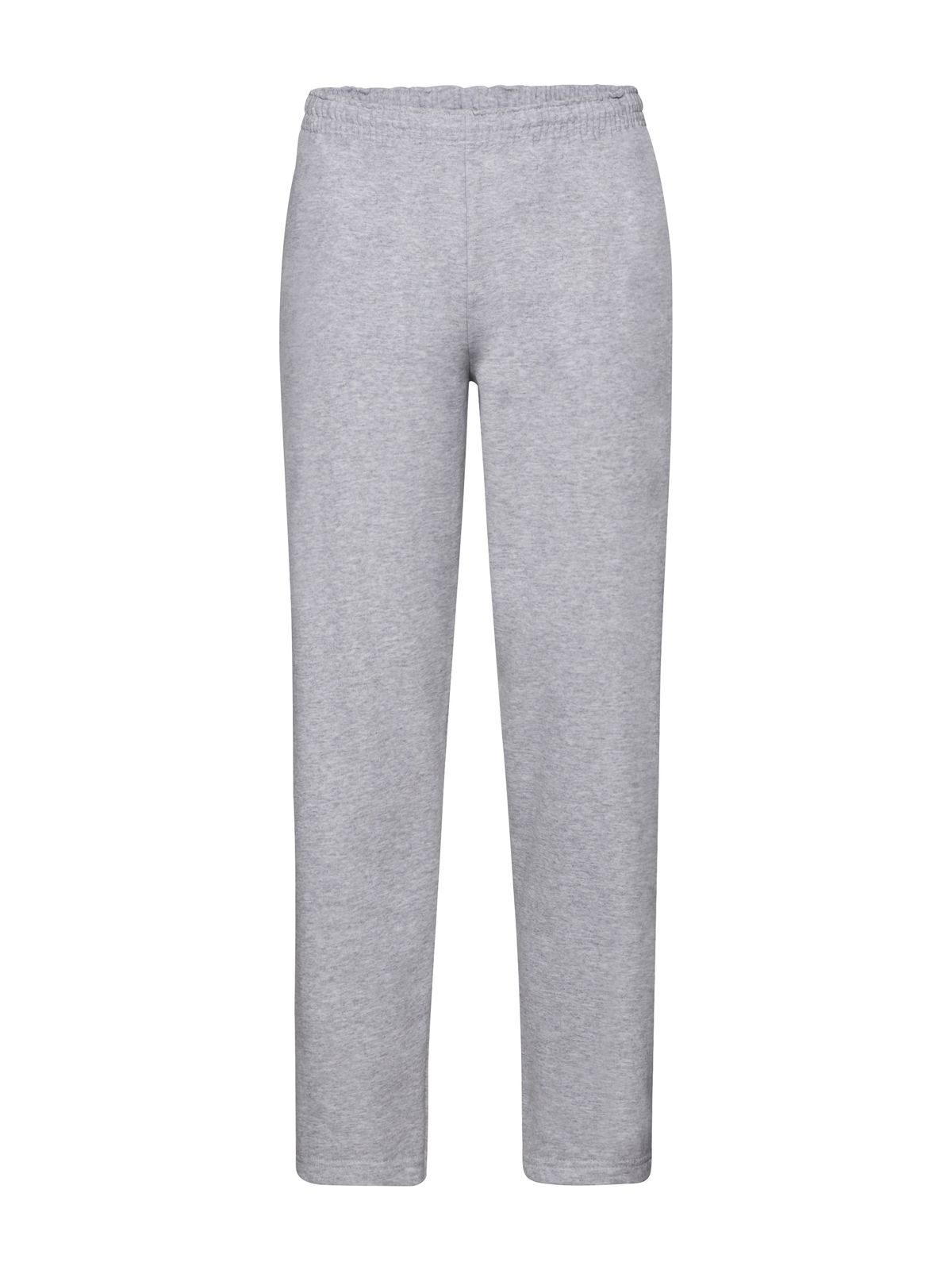 Classic Open Hem Jog Pants - 94 - Grigio Melange