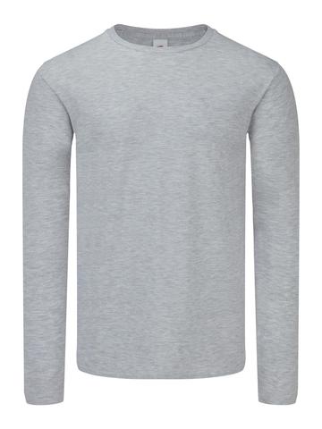 T-shirt Iconic maniche lunghe - 94 - Grigio Melange