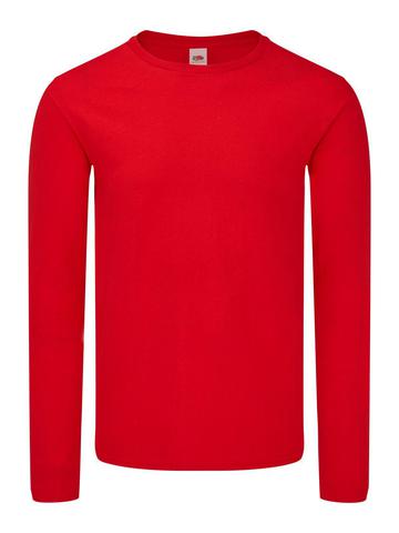 T-shirt Iconic maniche lunghe - 40 - Rosso