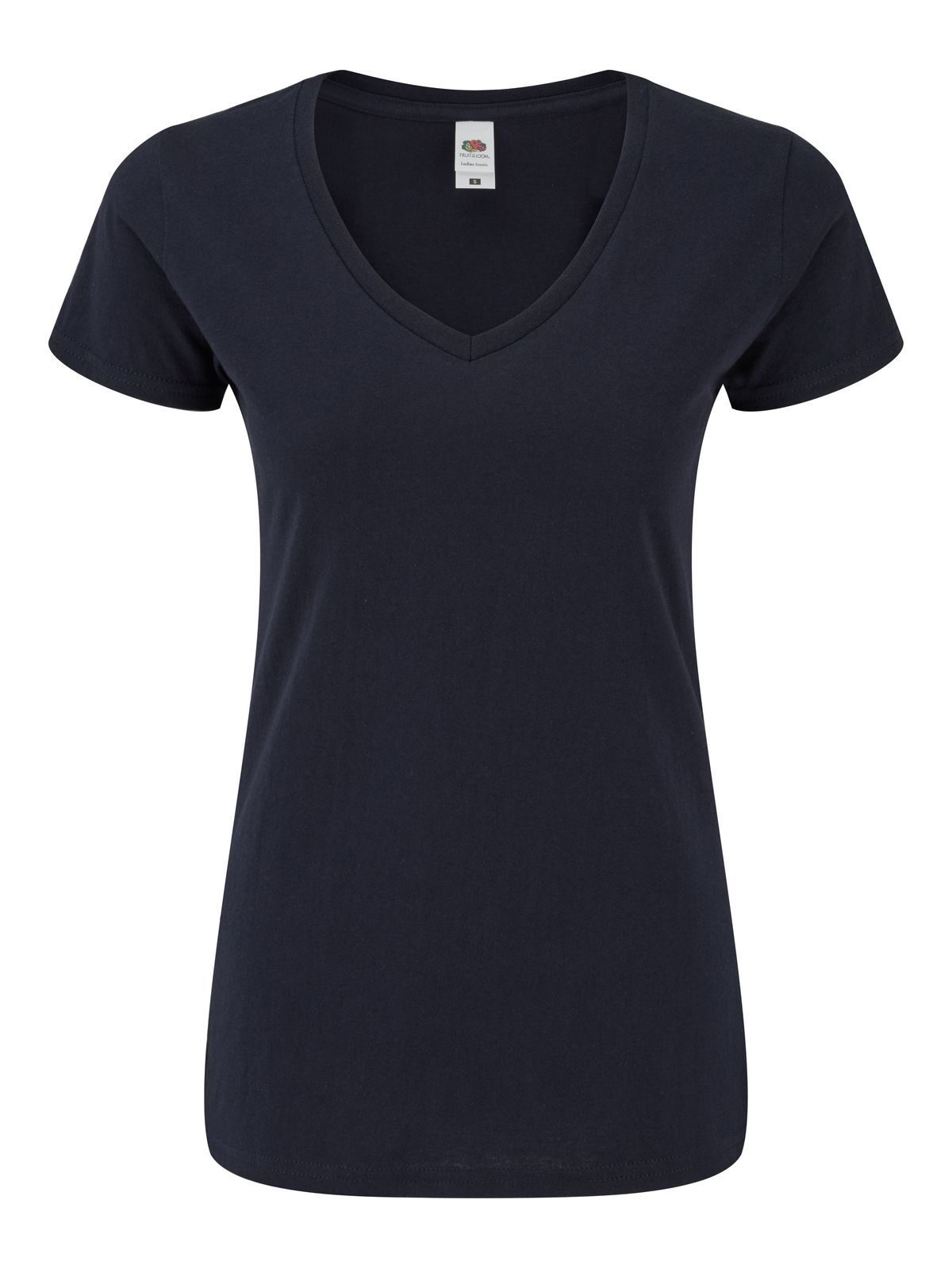 Ladies´ Iconic 150 V Neck T - AZ - Blu Notte