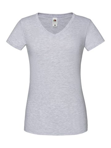 T-shirt donna Iconic scollo a V 150 - 94 - Grigio Melange