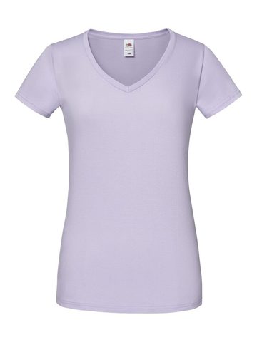 T-shirt donna Iconic scollo a V 150 - SL - Soft lavender