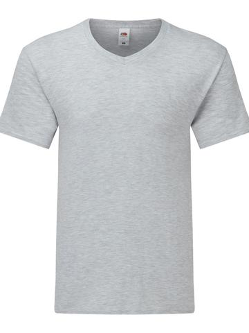 T-shirt Iconic scollo a V 150 - 94 - Grigio Melange